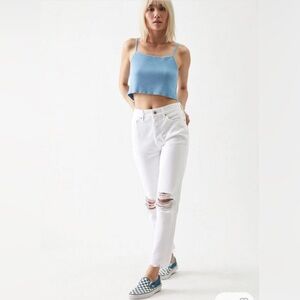 Pacsun Ultra High Rise Slim Distressed Jeans